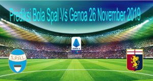Prediksi Bola Spal Vs Genoa 26 November 2019