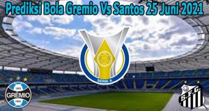 Prediksi Bola Gremio Vs Santos 25 Juni 2021